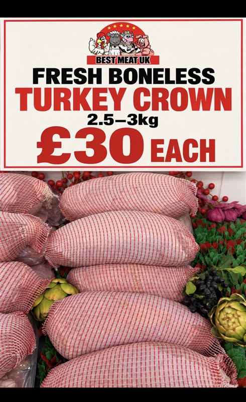Turkey crown 2.5 to 3kg 