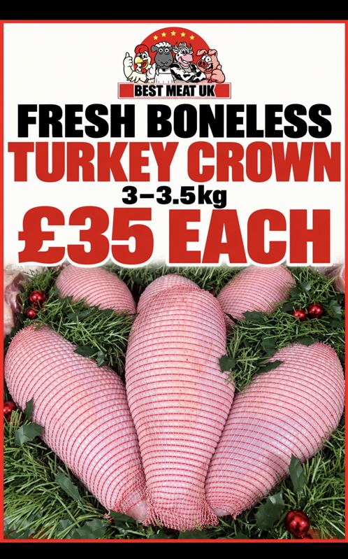 Turkey crowns 3kg to 3.5kg 
