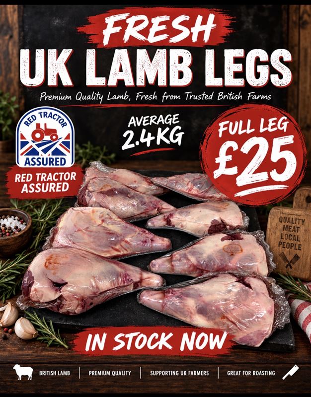 Full leg of lamb 
