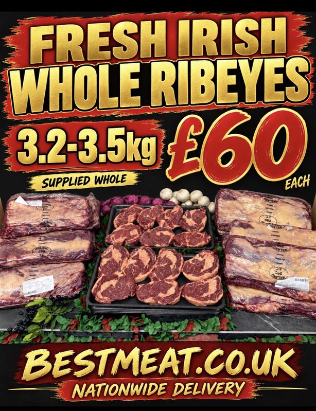 3.2-3.5kg whole ribeye 